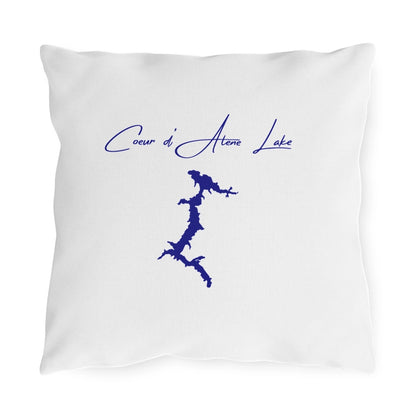 Idaho  Coeur  d'Alene  Lake  Outdoor  Pillow  front  position  view  from  front  16  x  16.webp
