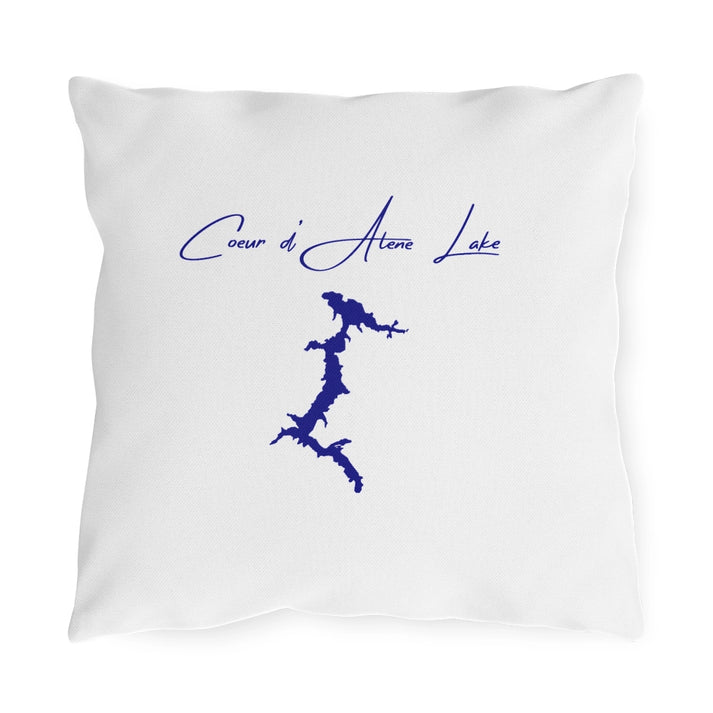 Idaho  Coeur  d'Alene  Lake  Outdoor  Pillow  front  position  view  from  front  16  x  16.webp