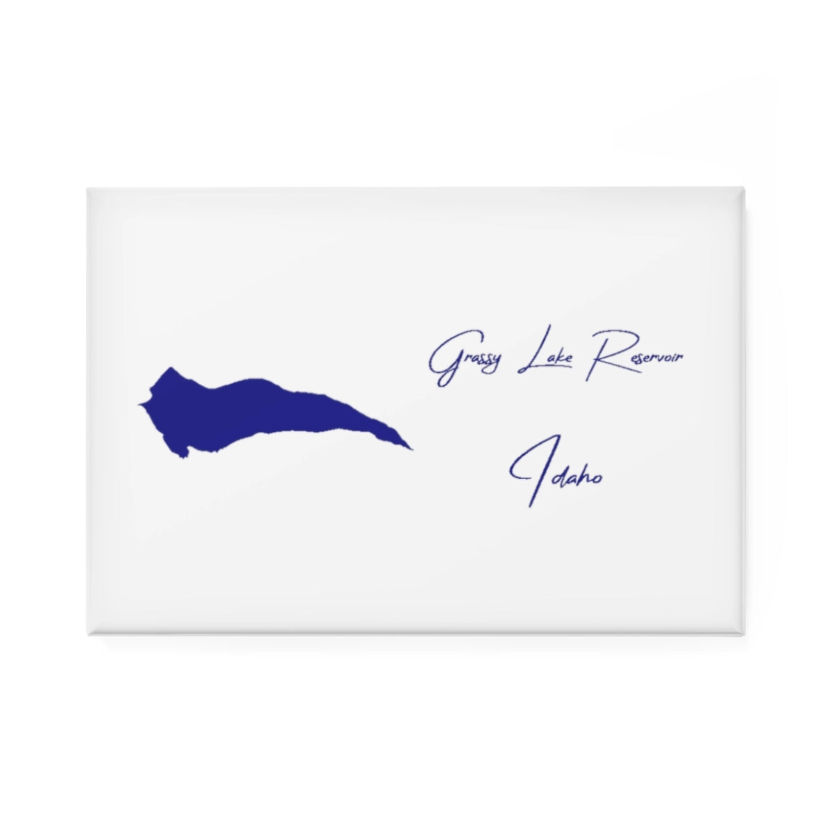 Idaho  Grassy  Lake  Reservoir  Magnet  front  position  view  from  front  2  x  3.webp