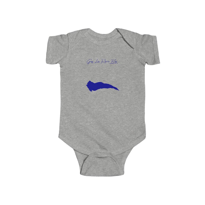 Idaho  Grassy  Lake  Reservoir  Onesie  front  position  view  from  front  heather.webp