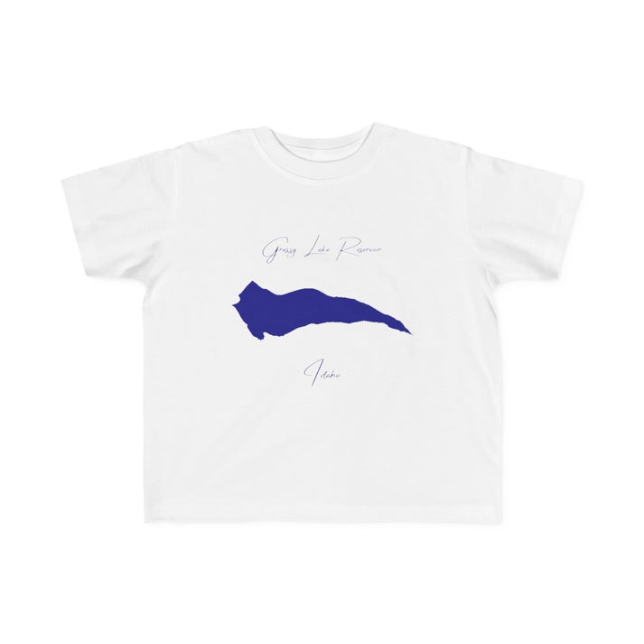 Idaho  Grassy  Lake  Reservoir  Toddler  T-shirt  front  position  view  from  front  white.webp
