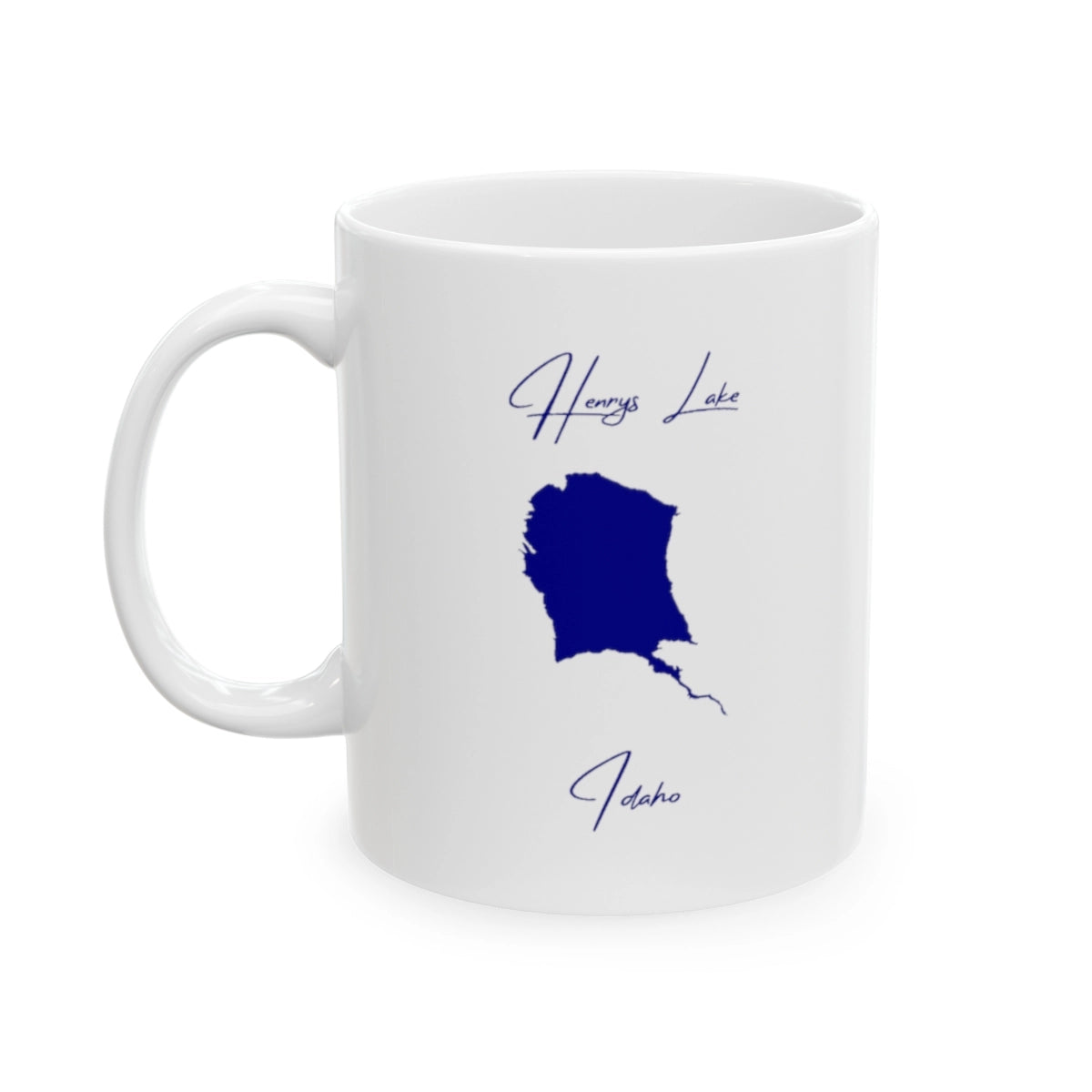 Idaho  Henrys  Lake  Ceramic  Mug  other  position  view  from  left  11oz.webp