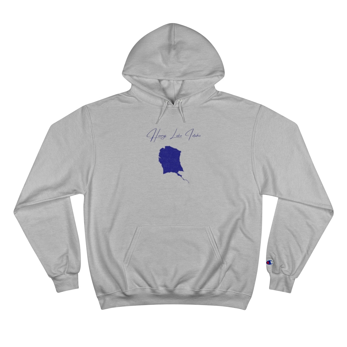 Idaho  Henrys  Lake  Hoodie  front  position  view  from  front  light  steel.webp