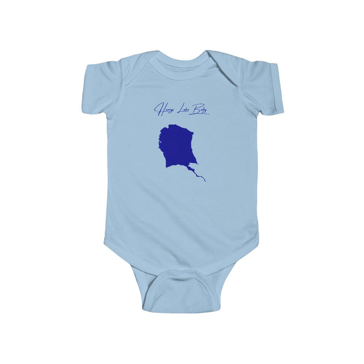 Idaho  Henrys  Lake  Onesie  front  position  view  from  front  light  blue.webp