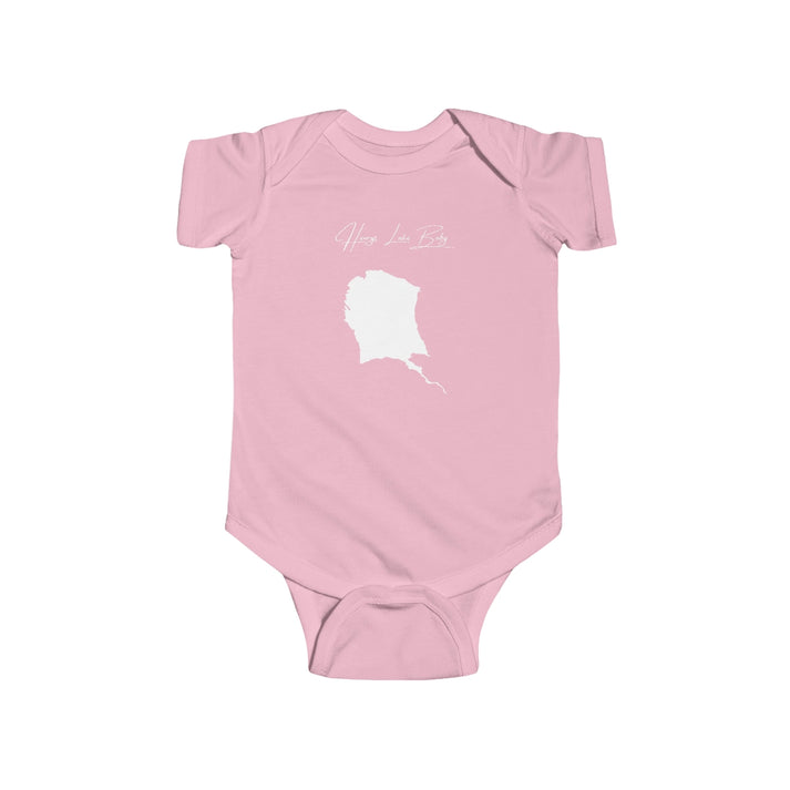 Idaho  Henrys  Lake  Onesie  front  position  view  from  front  pink.webp