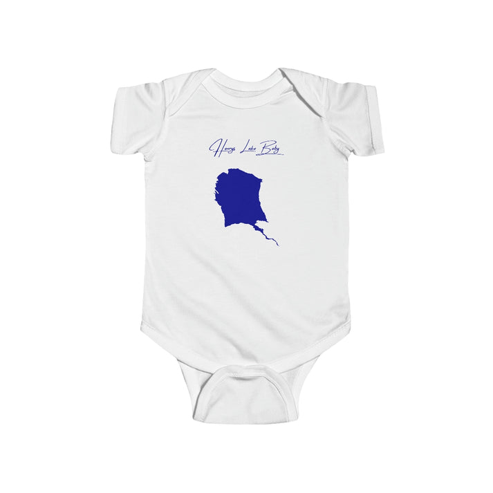 Idaho  Henrys  Lake  Onesie  front  position  view  from  front  white.webp