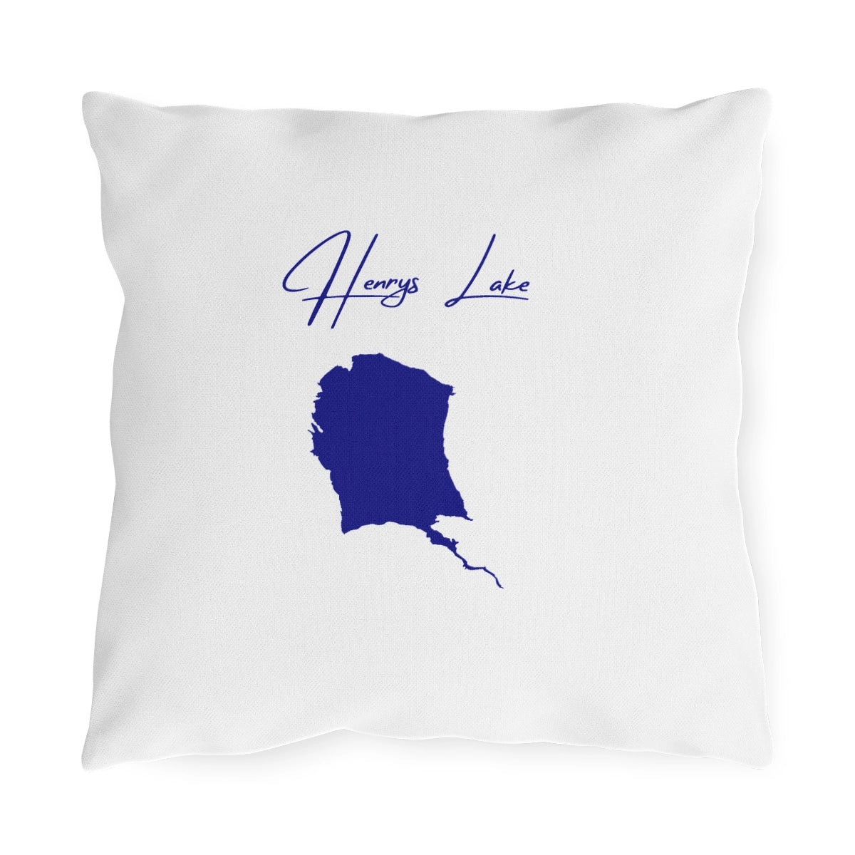 Idaho  Henrys  Lake  Outdoor  Pillow  front  position  view  from  front  16  x  16.webp