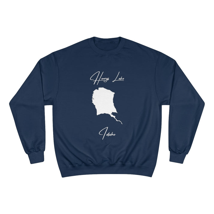 Idaho  Henrys  Lake  Sweatshirt  front  position  view  from  front  navy.webp