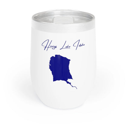 Idaho  Henrys  Lake  Wine  Tumbler  front  position  view  from  front  white.webp