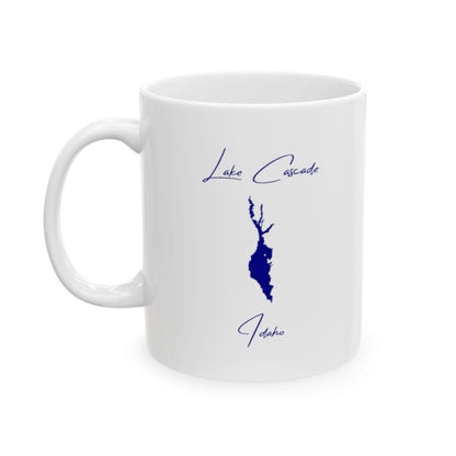 Idaho  Lake  Cascade  Ceramic  Mug  other  position  view  from  left  11oz.webp