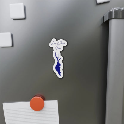 Idaho  Lake  Cascade  Die  Cut  Magnet  front  position  view  from  context-1  4  x  4.webp