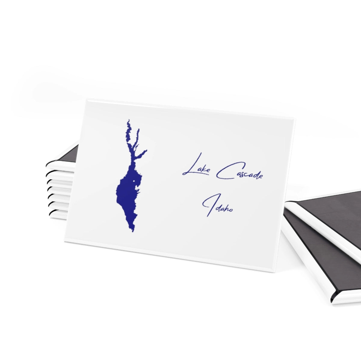 Idaho  Lake  Cascade  Magnet  front  position  view  from  set  2  x  3.webp