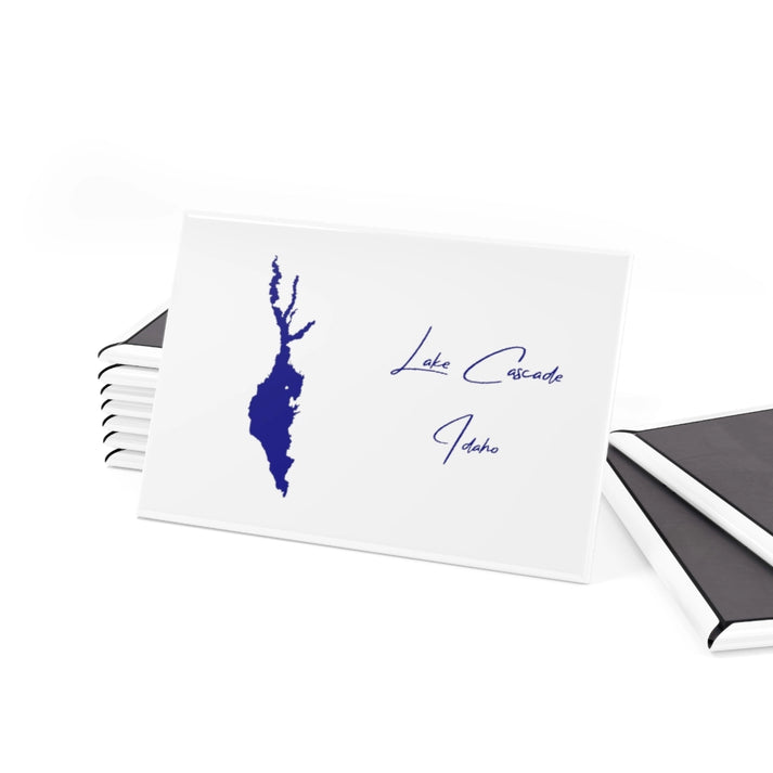 Idaho  Lake  Cascade  Magnet  front  position  view  from  set  2  x  3.webp