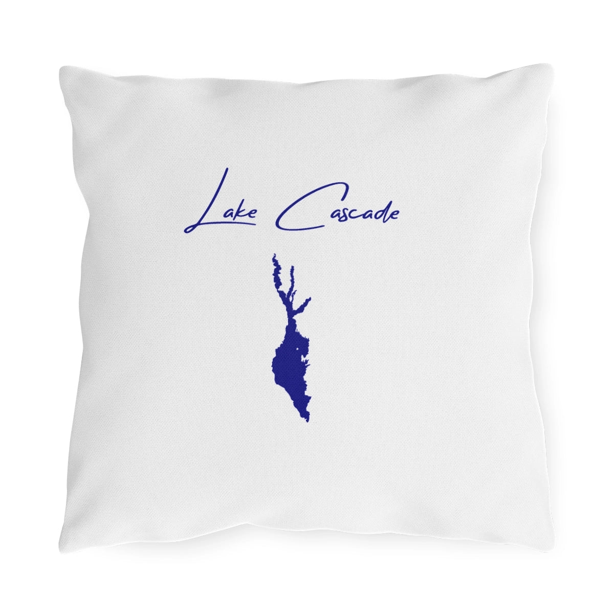 Idaho  Lake  Cascade  Outdoor  Pillow  front  position  view  from  front  16  x  16.webp