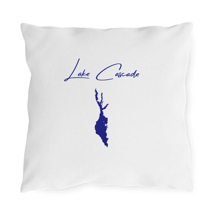 Idaho  Lake  Cascade  Outdoor  Pillow  front  position  view  from  front  16  x  16.webp