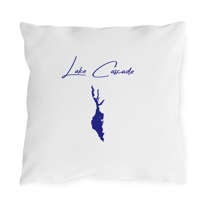Idaho  Lake  Cascade  Outdoor  Pillow  front  position  view  from  front  16  x  16.webp