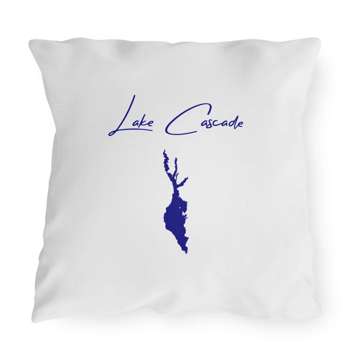 Idaho  Lake  Cascade  Outdoor  Pillow  front  position  view  from  front  20  x  20.webp