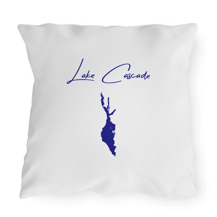 Idaho  Lake  Cascade  Outdoor  Pillow  front  position  view  from  front  20  x  20.webp