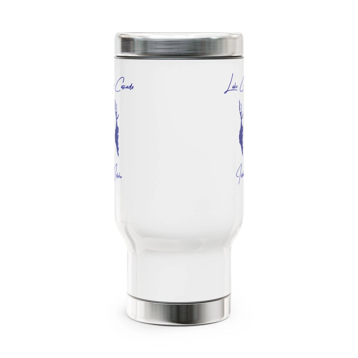 Idaho  Lake  Cascade  Travel  Mug  other  position  view  from  front  14oz.webp