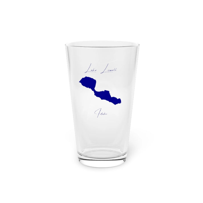 Idaho  Lake  Lowell  16oz  Pint  Glass  front  position  view  from  front  16oz.webp