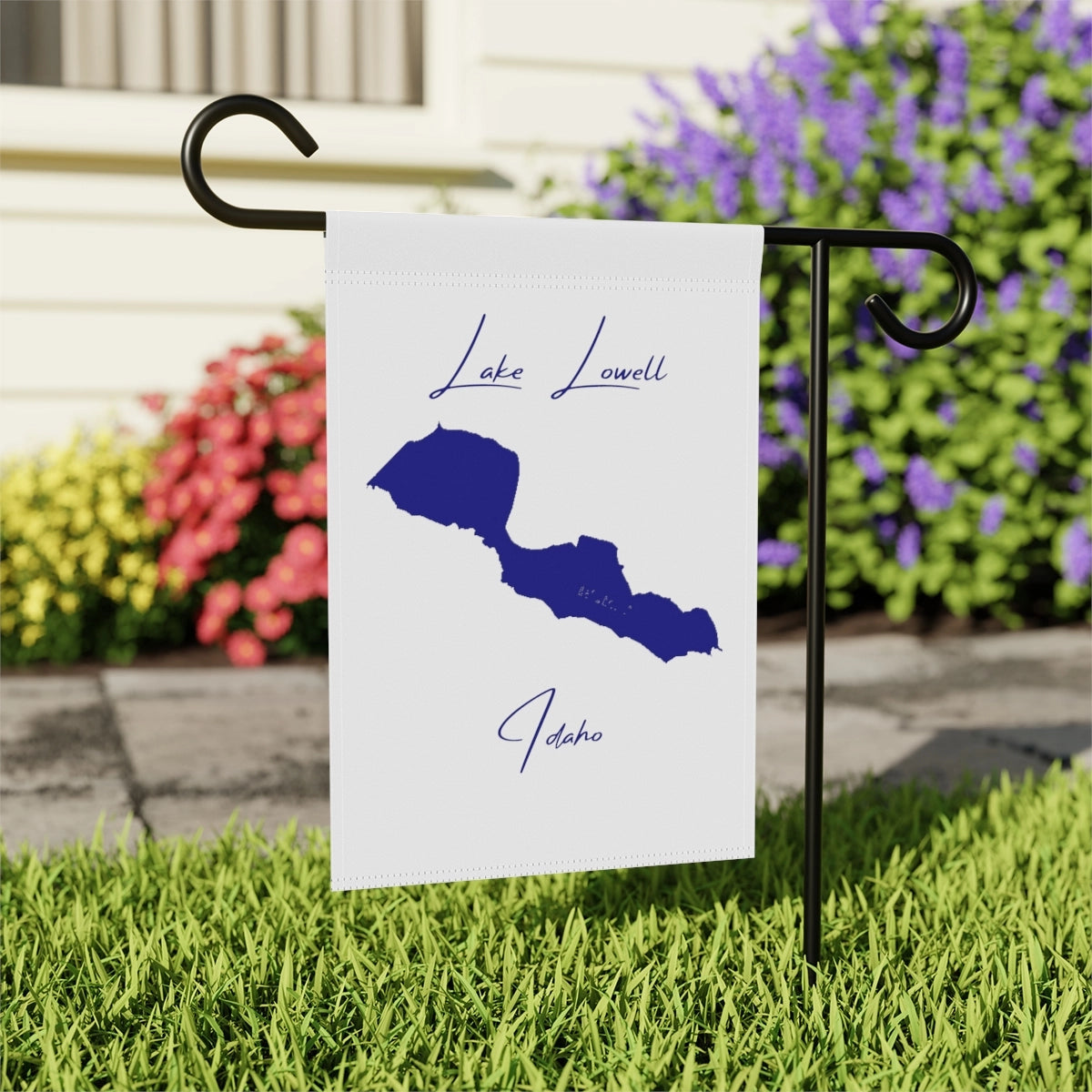 Idaho  Lake  Lowell  Garden  Banner  other  position  view  from  context-2  12''  x  18''.webp