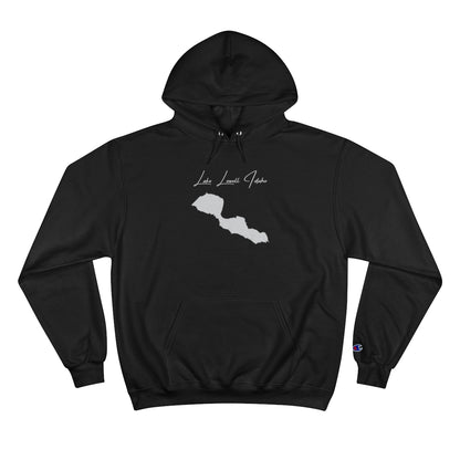 Idaho  Lake  Lowell  Hoodie  front  position  view  from  front  black.webp