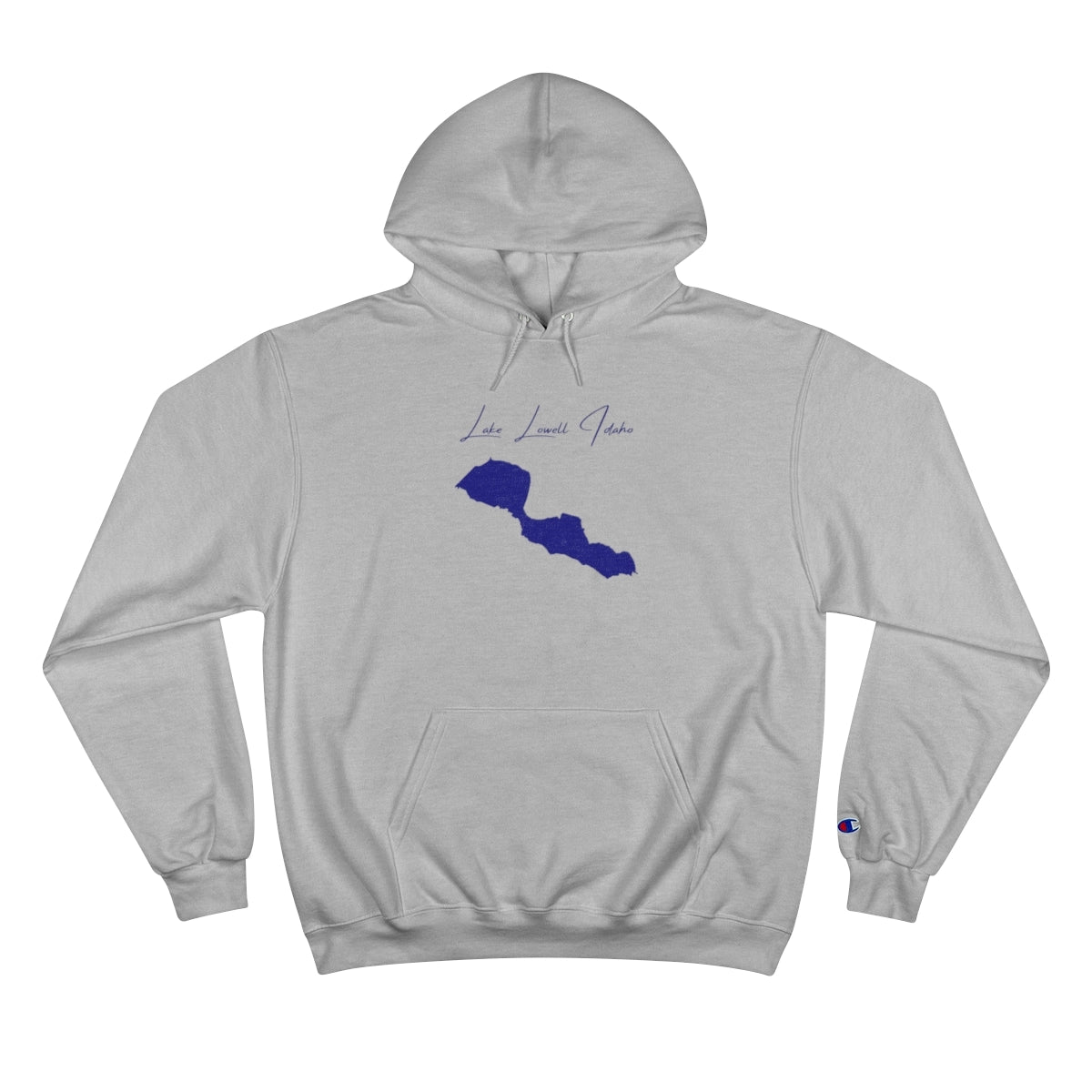 Idaho  Lake  Lowell  Hoodie  front  position  view  from  front  light  steel.webp