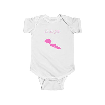 Idaho  Lake  Lowell  Onesie  front  position  view  from  front  white.webp