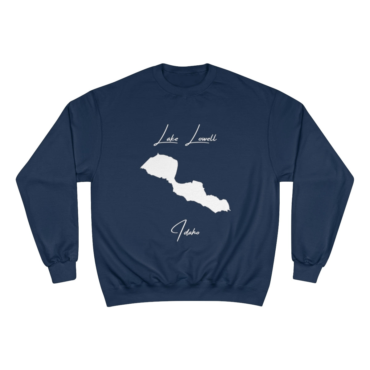 Idaho  Lake  Lowell  Sweatshirt  front  position  view  from  front  navy.webp