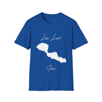 Idaho  Lake  Lowell  T-shirt  front  position  view  from  front  royal.webp