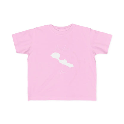 Idaho  Lake  Lowell  Toddler  T-shirt  front  position  view  from  front  pink.webp