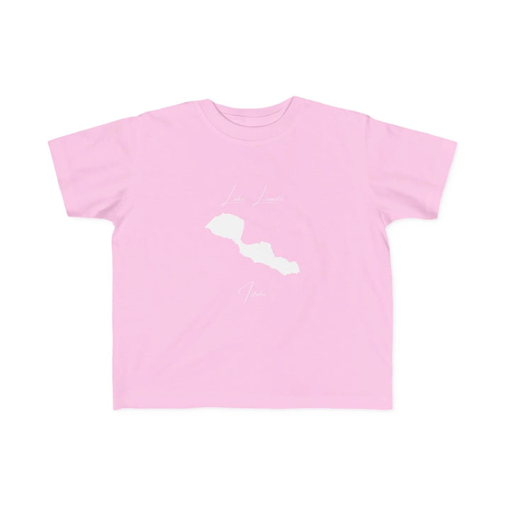 Idaho  Lake  Lowell  Toddler  T-shirt  front  position  view  from  front  pink.webp