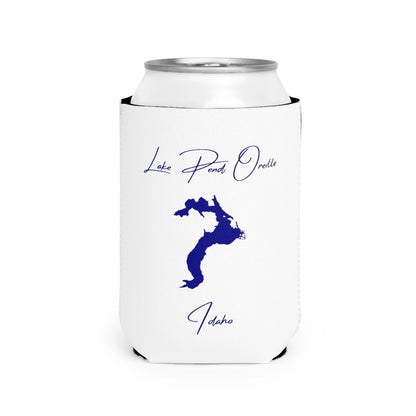 Idaho  Lake  Pend  Oreille  Can  Koozie  front  position  view  from  front-2  white.webp