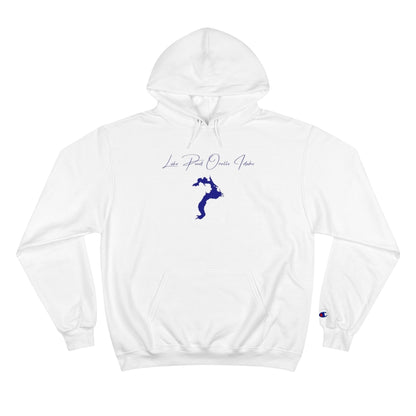 Idaho  Lake  Pend  Oreille  Hoodie  front  position  view  from  front  white.webp
