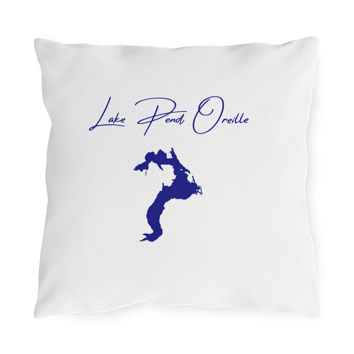 Idaho  Lake  Pend  Oreille  Outdoor  Pillow  front  position  view  from  front  16  x  16.webp