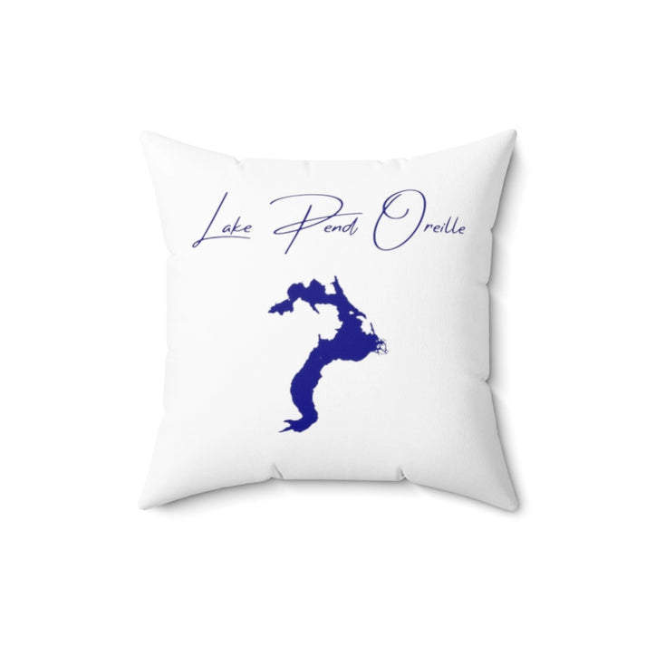 Idaho  Lake  Pend  Oreille  Pillow  front  position  view  from  front  16  x  16.webp