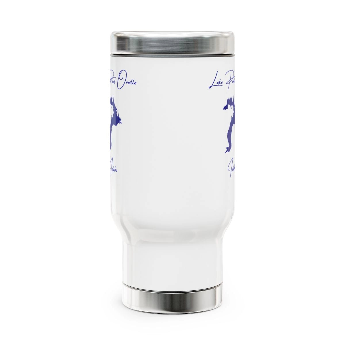 Idaho  Lake  Pend  Oreille  Travel  Mug  other  position  view  from  front  14oz.webp
