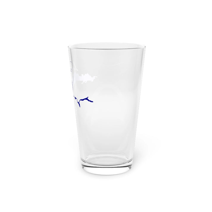 Idaho  Lake  Walcott  16oz  Pint  Glass  front  position  view  from  right  16oz.webp