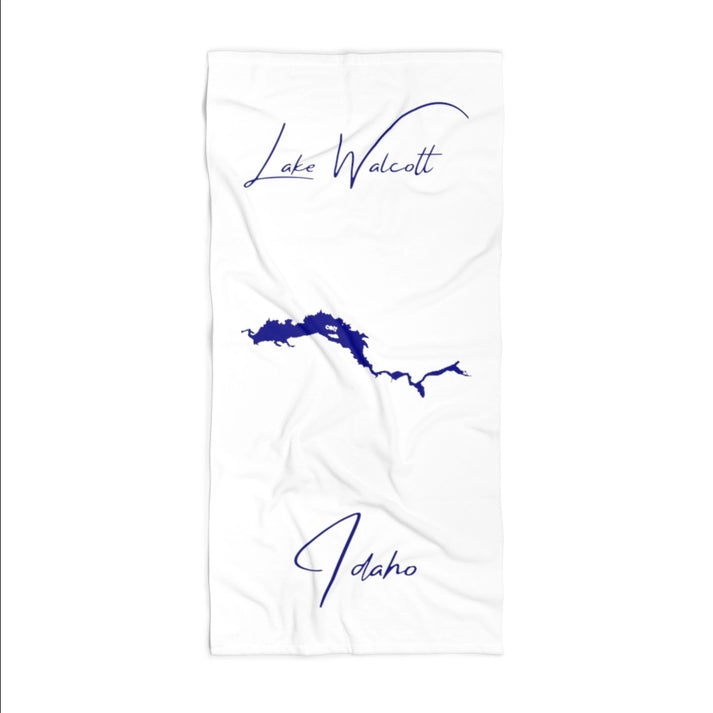 Idaho  Lake  Walcott  Beach  Towel  front  position  view  from  front  36  x  72.webp