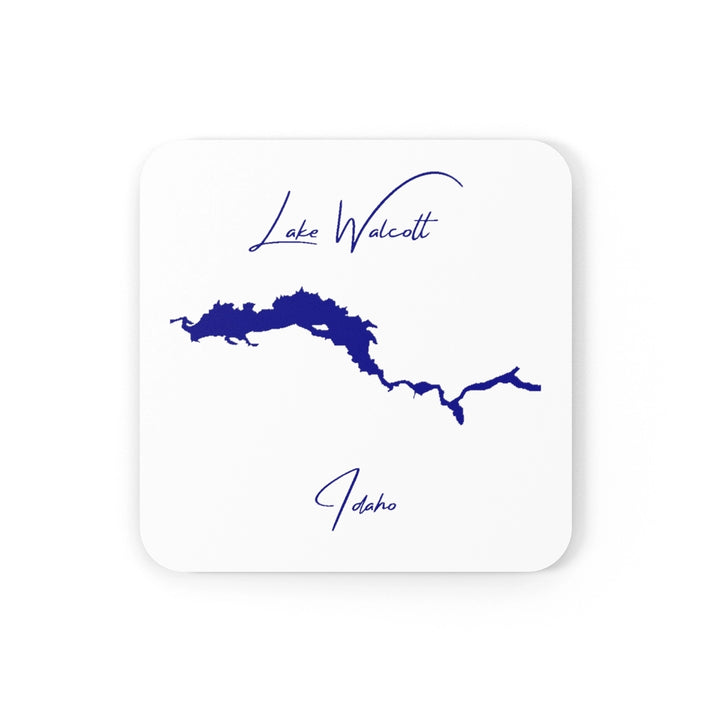 Idaho  Lake  Walcott  Coaster  Set  front  position  view  from  front  3.75  x  3.75.webp