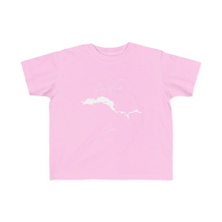 Idaho  Lake  Walcott  Toddler  T-shirt  front  position  view  from  front  pink.webp