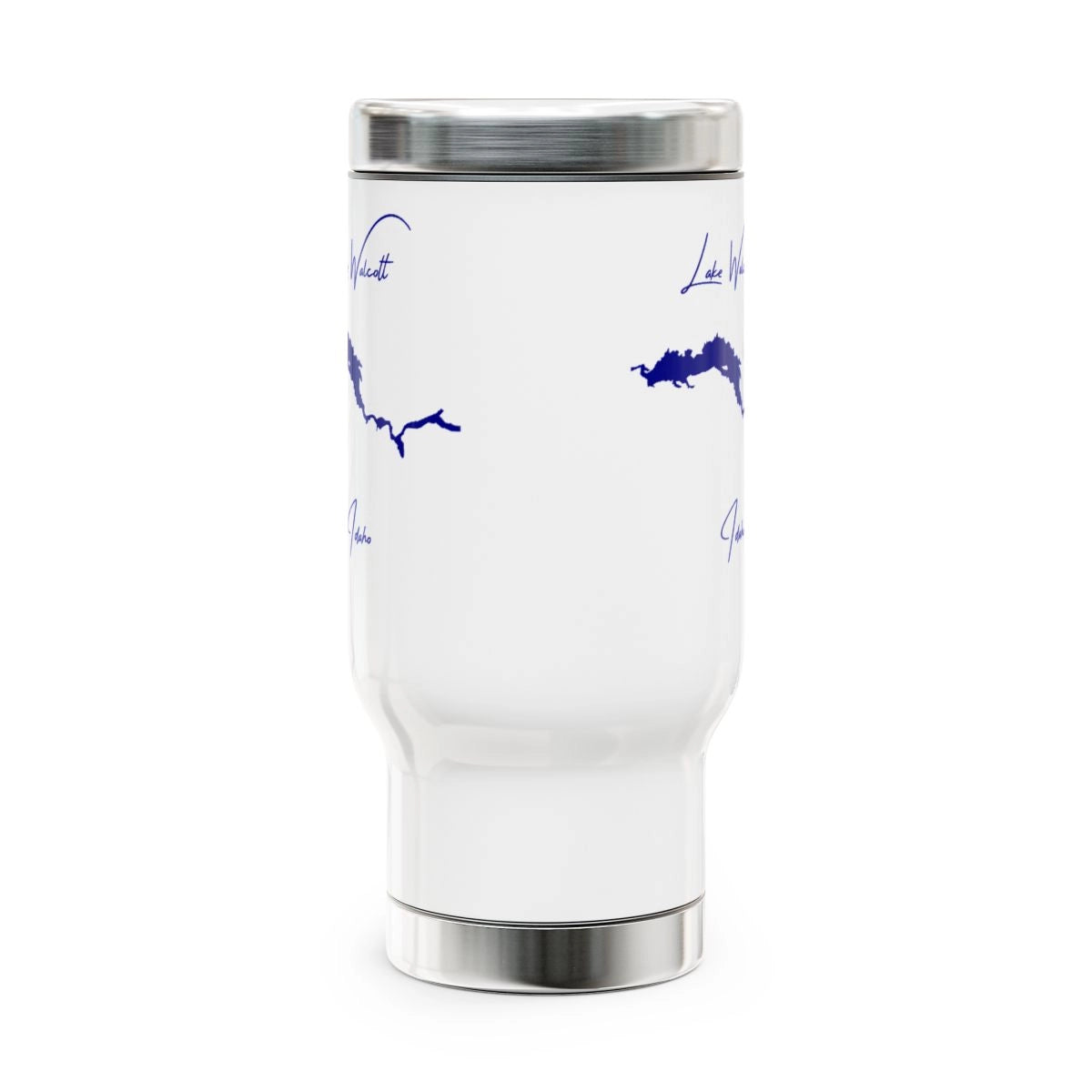 Idaho  Lake  Walcott  Travel  Mug  other  position  view  from  front  14oz.webp