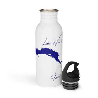 Idaho  Lake  Walcott  Water  bottle  other  position  view  from  open  white.webp