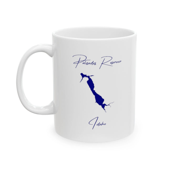 Idaho  Palisades  Reservoir  Ceramic  Mug  other  position  view  from  left  11oz.webp