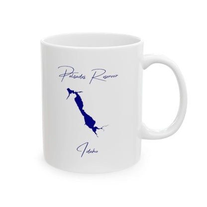 Idaho  Palisades  Reservoir  Ceramic  Mug  other  position  view  from  right  11oz.webp