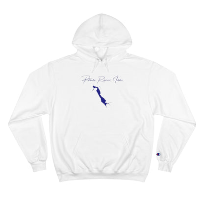 Idaho  Palisades  Reservoir  Hoodie  front  position  view  from  front  white.webp