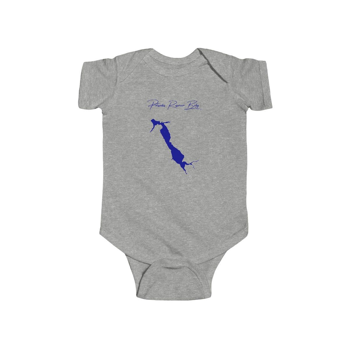 Idaho  Palisades  Reservoir  Onesie  front  position  view  from  front  heather.webp