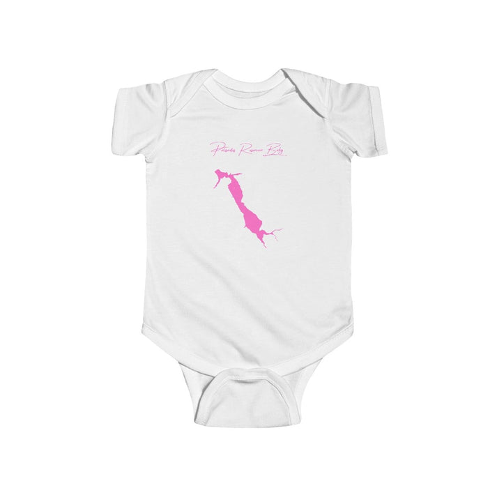 Idaho  Palisades  Reservoir  Onesie  front  position  view  from  front  white.webp