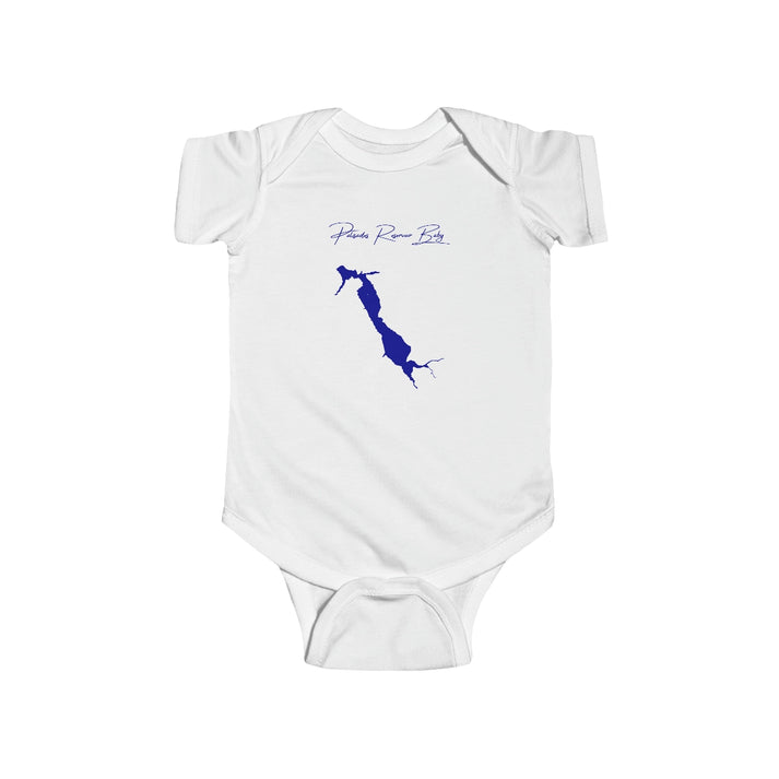 Idaho  Palisades  Reservoir  Onesie  front  position  view  from  front  white.webp