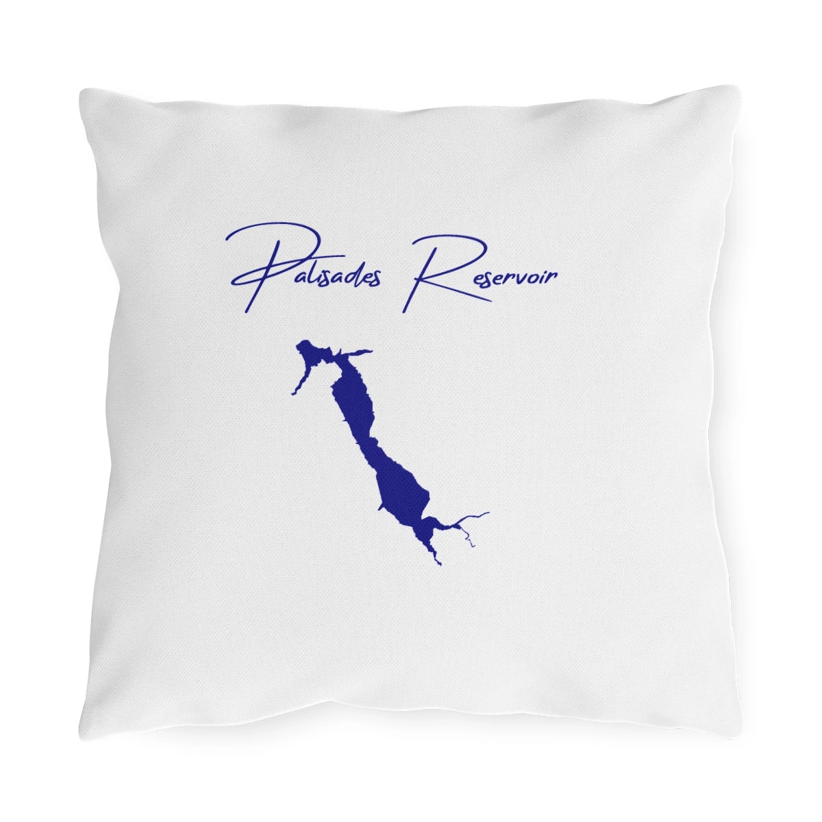 Idaho  Palisades  Reservoir  Outdoor  Pillow  front  position  view  from  front  16  x  16.webp